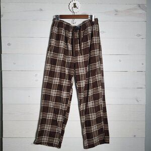 Lucky Brand Men's Plaid Fleece Pant Soft Loungewear Winter Pajamas Cabincore.